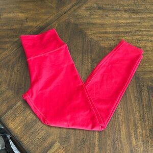 Alo Yoga Red Leggings M